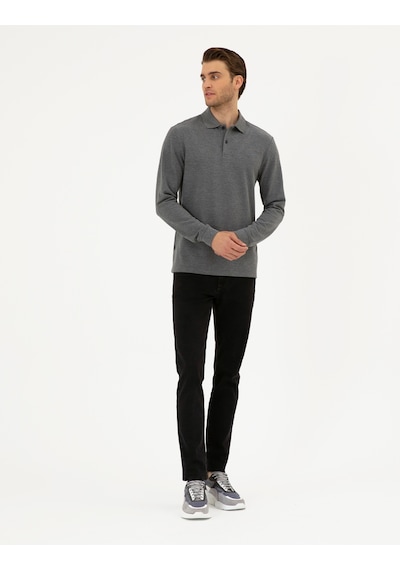 Pierre Cardin Erkek Antrasit Melanj Sweatshirt 50294438-vr081 Antrasit Melanj