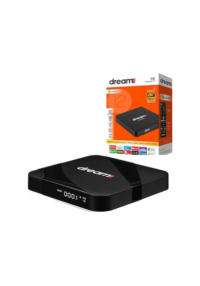 Android Tv Box Uydu Alıcı 2-16gb 6k Medya Player Dreamstar İ1