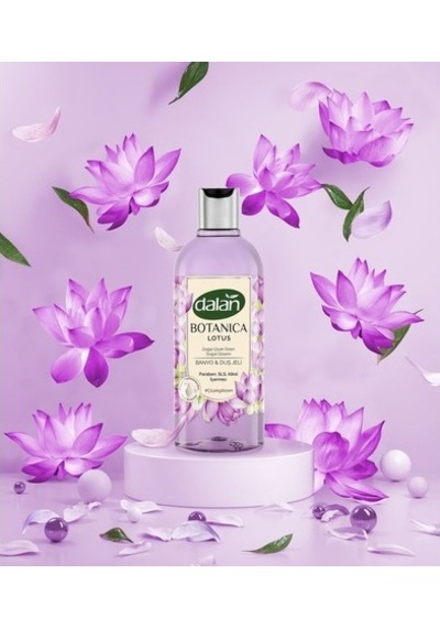 Dalan Botanica Lotus Doğal Çiçek Özleri Duş Jeli 500 ML