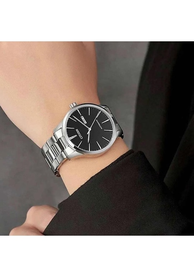 Cıtızen Nh8350-83e Erkek Kol Saati Gümüş