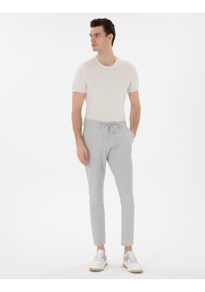 Pierre Cardin Erkek Gri Pantolon Kanvas-chino 50305235-vr024 Gri