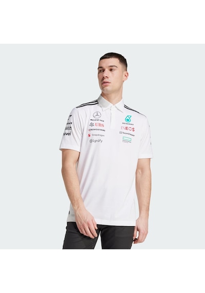 Adidas Mercedes Amg Petronas Erkek Tişört C-adıjw0586e50a00 Beyaz