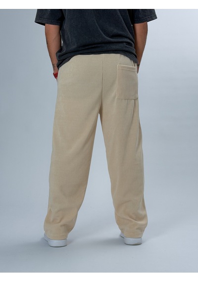 Cocopelli Oversize Bej Erkek Baggy Pantolon Coc2546 Bej