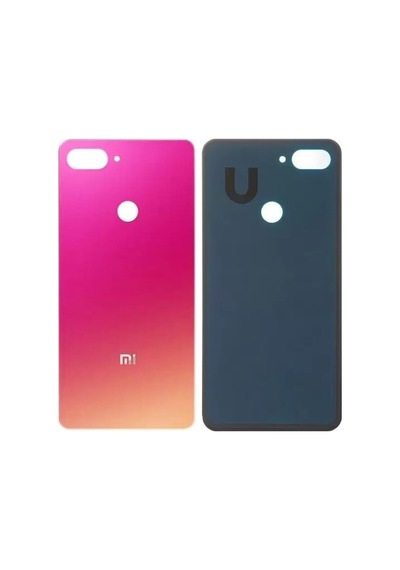 Xiaomi Mi 8 Lite Arka Kapak Batarya Kapağı Mavi