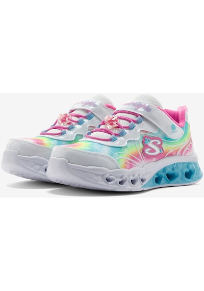 Skechers Flutter Heart Lights - Groovy Swirl Büyük Kız Çocuk Beyaz Işıklı Spor Ayakkabı 303253l Wmlt Beyaz Skechers Flutter Heart Lights - Groovy Swirl Büyük Kız Çocuk Beyaz Işıklı Spor Ayakkabı 303253l Wmlt Beyaz