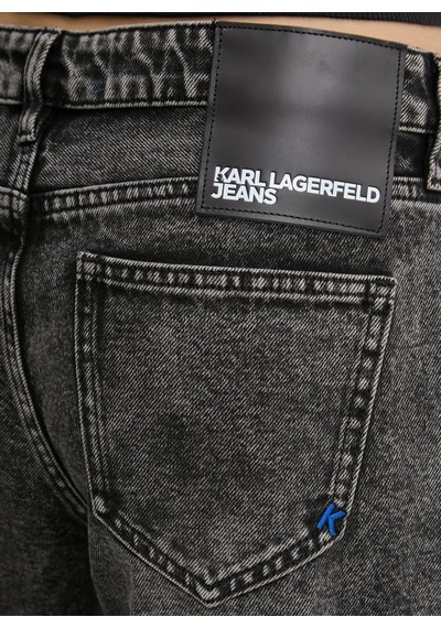 Karl Lagerfeld Jeans Antrasit Kadın %100 Pamuk Denim Pantolon A1w10039