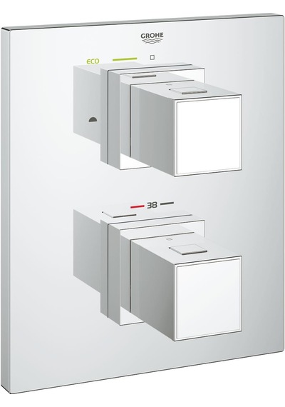 Grohe Grohtherm Cube Termostatik Ankastre Banyo Bataryası - 19958000 Krom