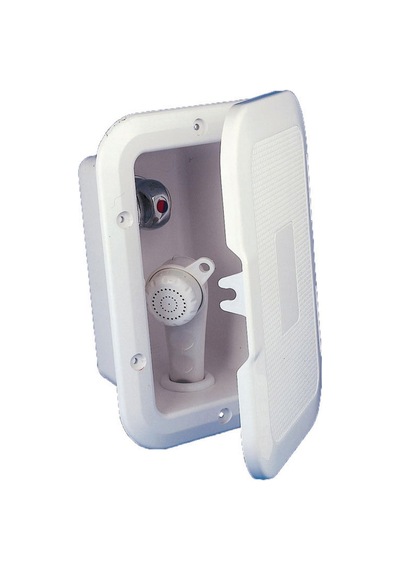 Case W-Shower veMixer Tap 5m Hose W-Lid White