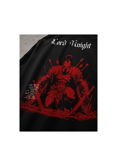 Yolo Street Lord Knight Oversize Siyah Tişört Kırmızı Şövalye Baskılı Unisex Streetwear %100 Pamuk Siyahg1gg Yolo Street Lord Knight Oversize Siyah Tişört Kırmızı Şövalye Baskılı Unisex Streetwear %100 Pamuk Siyahg1gg