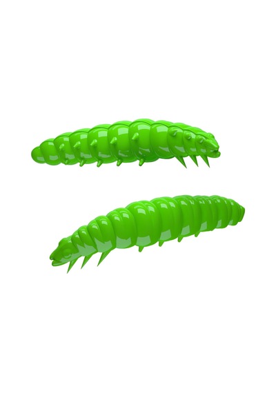 Libra Lures Larva Cheese Suni Yem Hot Green 35mm
