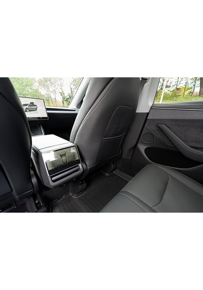 2'li Set Tesla T Parts Model 3 Y Koltuk Arkası Koruyucu, Tesla Koltuk Koruma Kılıfı