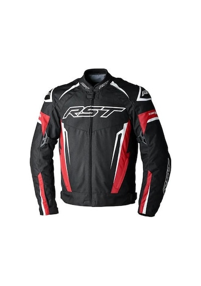 Rst Tractech Evo 5 Mevsimlik Motosiklet Ceketi Siyah Kırmızı