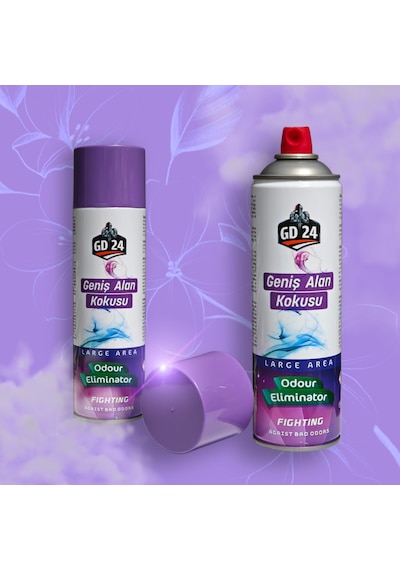Gd 24 Geniş Alan Kokusu 500 Ml - Oto & Ev & Ofis - Uzun Süreli Kalıcı Etki 500 Ml