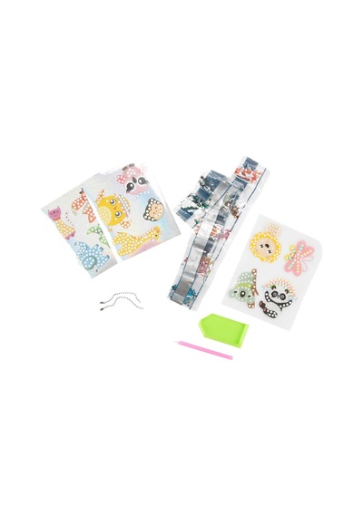 Crystal Painting Stickers Hayvan Kristal Boyama Seti - El Beceri Hobi Ve Etkinlik Yapıştırma Seti