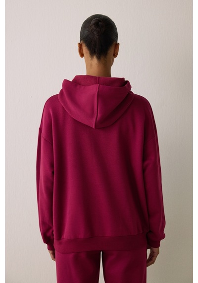 Penti Mor Kapüşonlu Oversize Sweatshirt