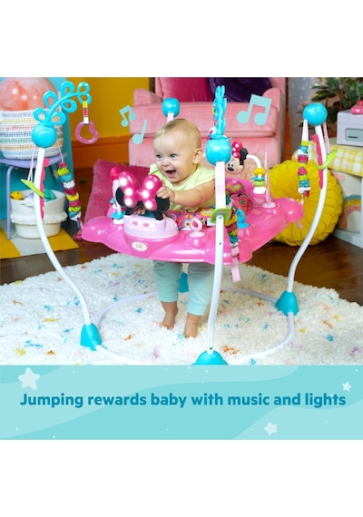 Bright Starts Disney Baby Minnie Mouse Peekaboo Işıklı Ve Melodili Aktivite Hoppalası