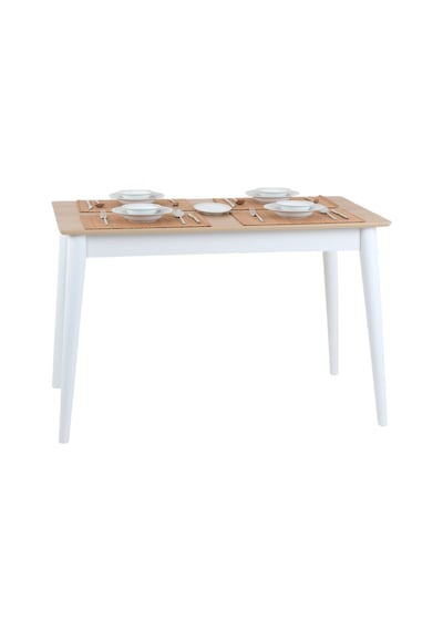 Dfy101 Mdf Yemek Masası Modern Minimalist Mutfak Salon Masası Şık Kullanışlı Dekoratif Tasarım Koyu Ceviz-beyaz Dfy101 Mdf Yemek Masası Modern Minimalist Mutfak Salon Masası Şık Kullanışlı Dekoratif Tasarım Koyu Ceviz-beyaz