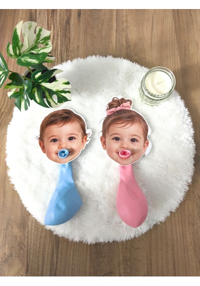 Pamuğum Atelier Renkli Balonlu Doğum Günü Hediyeliği 25 Adet