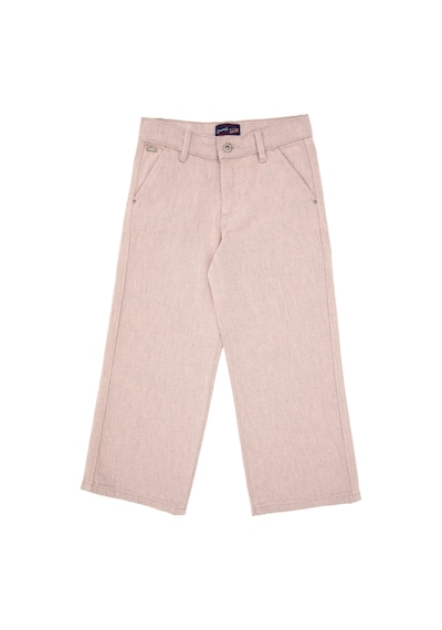 U.S. Polo Assn. Kız Çocuk Pudra Loose Fit Jean Pantolon 50314317-VR042