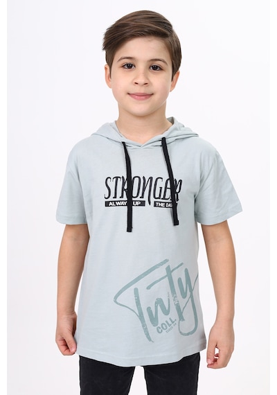 Toontoy Kids Toontoy Erkek Çocuk Strenger Always Baskılı Tişört Yeşil