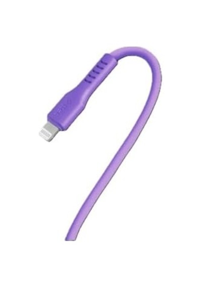 27w Pd Type-c To Lightning İle Uyumlu Hızlı Şarj Ve Data Kablosu 120cm Neon Neon Mor 2dk60nmr