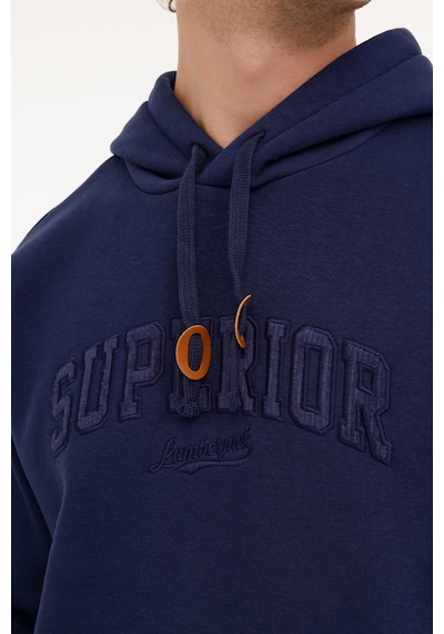 Lumberjack Ml Volcano 17dnm2002 4pr Erkek Sweatshirt Kapşonlu Lacivert