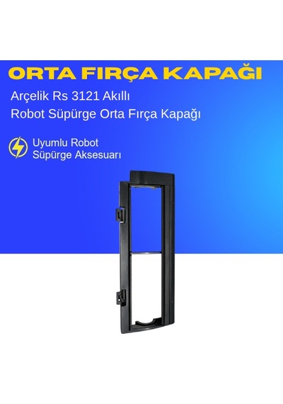 Arçelik Rs 3121 Akıllı Robot Süpürge Orta Fırça Kapağı Aksesuarları Yedek Parça