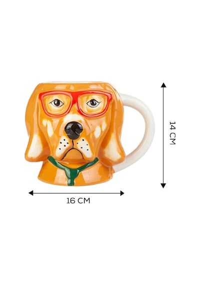 Karaca Animal Dog Mug Kupa 490 Ml
