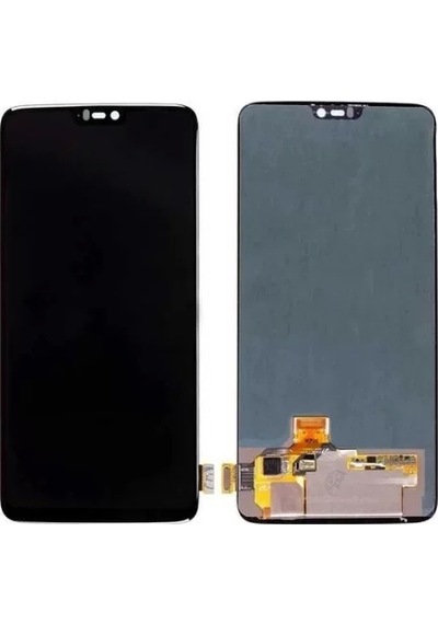 Oneplus Uyumlu 6 Lcd Ekran Siyah Çıtasız