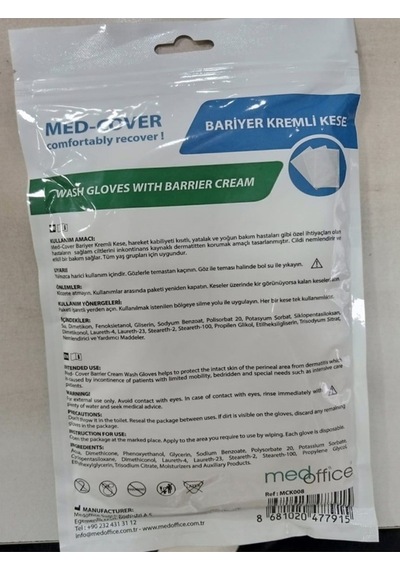 Med-cover Bariyer Kremli Kese 8'li 3 Paket