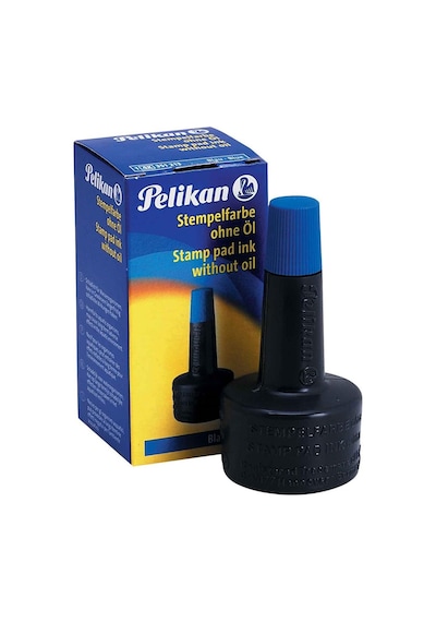 Pelikan 30Cc Mavi Istampa Mürekkebi