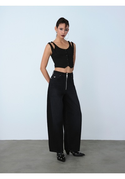 Slim Fit Kadın Büstiyer Siyah