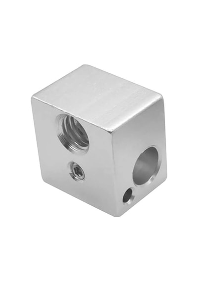 Koodmax 3D Yazıcı E3D V5 Isıtıcı 16 x 16 x 12 MM Alüminyum Blok