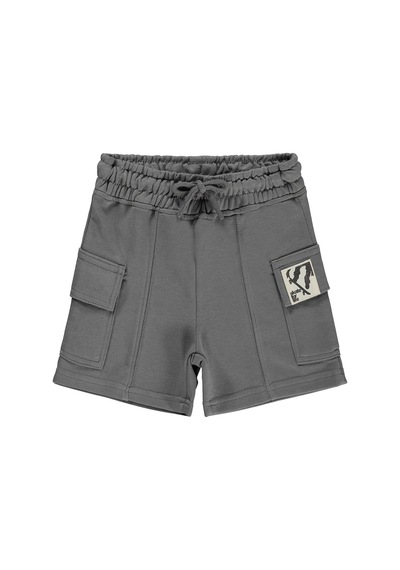 Civil Boys Basic Kargo Cepli 2-5 Yaş Kapri - Gri