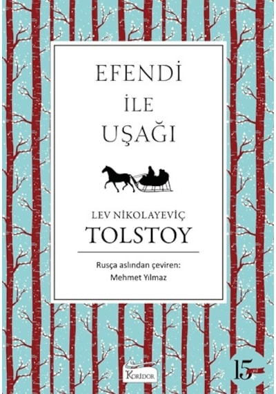 Efendi ile Uşağı-Bez Ciltli - Lev Nikolayeviç Tolstoy - Koridor Yayıncılık