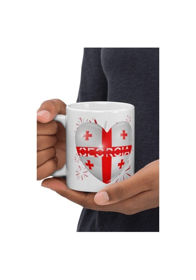 Gürcistan Kupa Bardak 2 Adet Seyahat Hatıra Georgia Mug