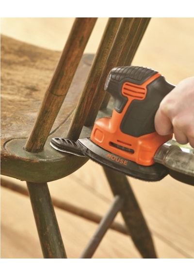 Black+Decker KA2000-QS 120 W Mouse Çok Amaçlı Zımpara 3x Mesh Zımpara