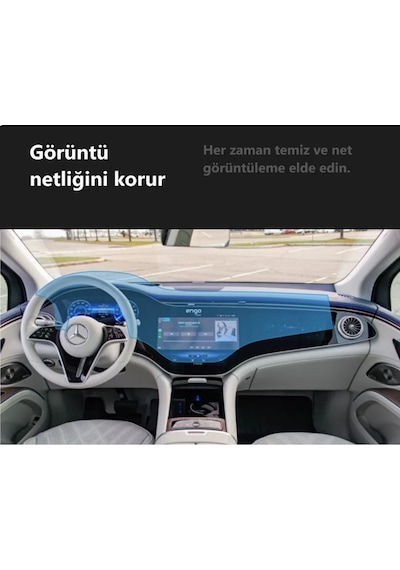 Mercedes Eqs 500 Ekran Koruıyucu Şeffaf Nano Tam Kaplama