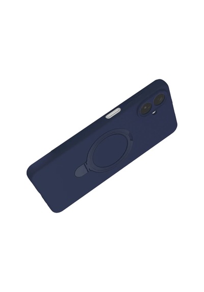 Samsung Galaxy A07 4g Regal Magsafe Standlı Kapak - Lacivert