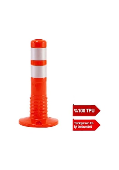 45 Cm Delinatör Otopark Trafik Delinatör Esnek Yol Ayırıcı
