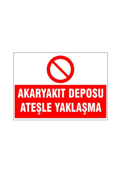 Acil Çıkış Kapısı Önüne Malzeme Konulması Yasaktır, İsg Uyarı Levhası