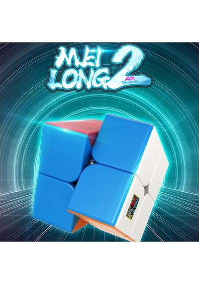 Speed 2X2 Zeka Küpü Rübik Küp 16 Kare Sabır Küpü Yapışkansız