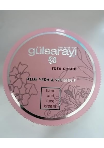 Aloe Vera Ve E Vitaminli Gül Özlü Hassas El Ve Yüz Kremi 250ml