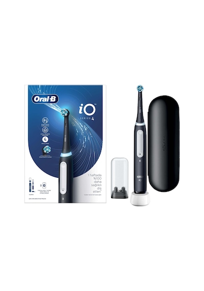 Oral-B iO 4 Şarjlı Diş Fırçası Mat Siyah