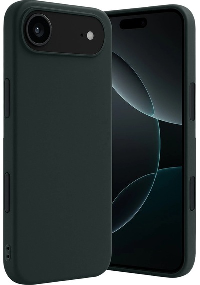 Apple iPhone  Uyumlu-  17 Air First Silikon - Koyu Yeşil