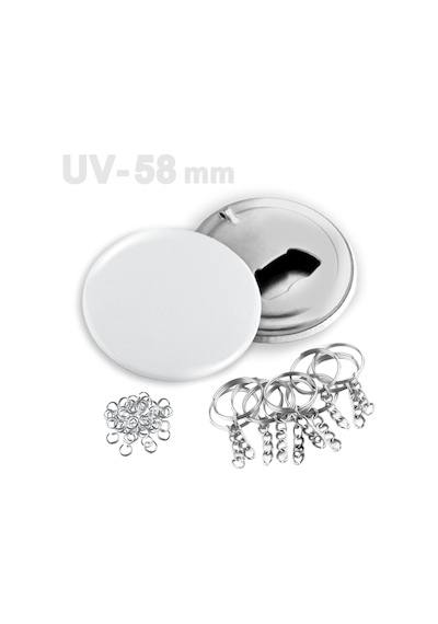 58 Mm Uv Baskıya Uygun Buton Şişe Açacağı Anahtarlık Vg58uvan 250 Adet