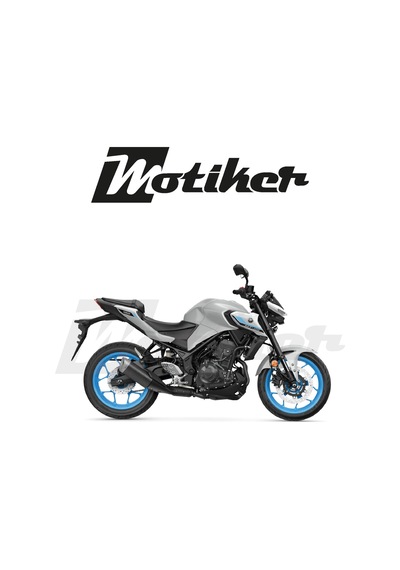 Yamaha Mt-25 2025 Açık Mavi Yan Grenaj Sticker Sağ Yan