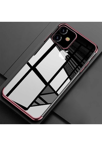 Apple Uyumlu iPhone 11 Pro Max Kamera Korumali Köseleri Renkli Seffaf Kilif 394130657
