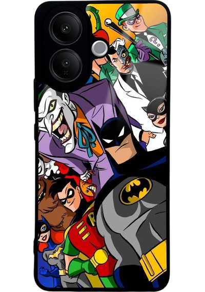 Vivo V60 Lite Dc Comics Tasarımlı Glossy Telefon Kılıfı Çok Renkli