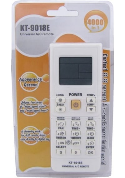 Universal Klima Kumandası 4000 Model Kt9018E